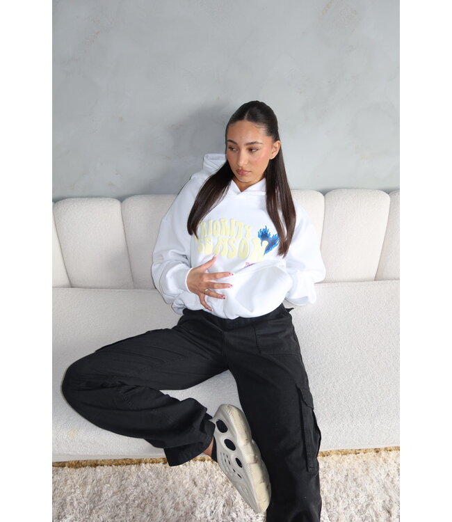 Find in Crowds Hoodie / White