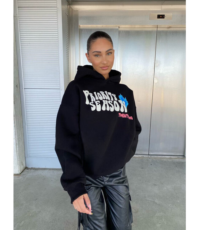 Find in Crowds Hoodie / Black