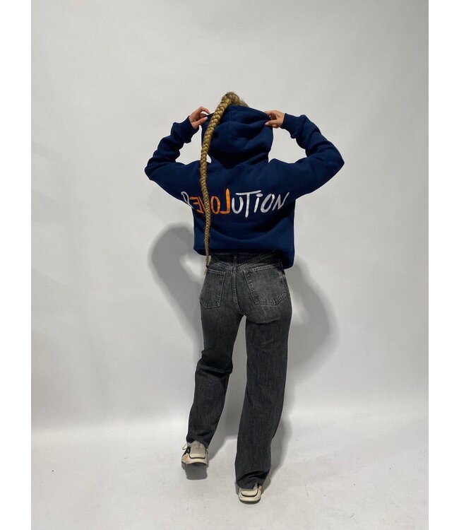 Revolution Hoodie / Navy Blue