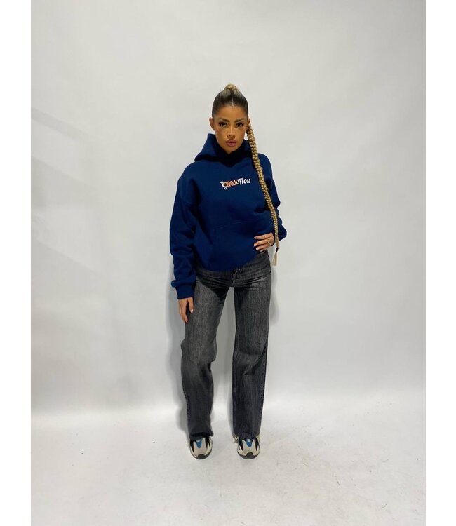Revolution Hoodie / Navy Blue