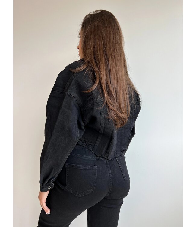 Cropped Denim Jacket