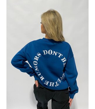 Rumors Sweater / Navy Blue