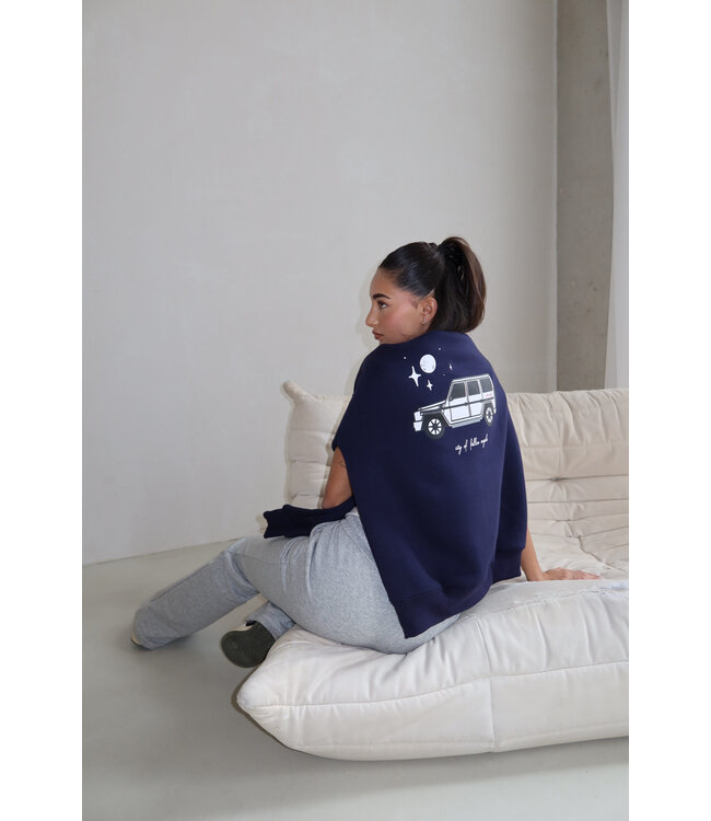 G-Wagon Hoodie / Navy Blue