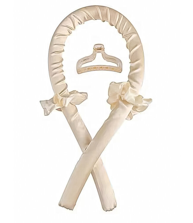 Heatless Curl Set / Ecru