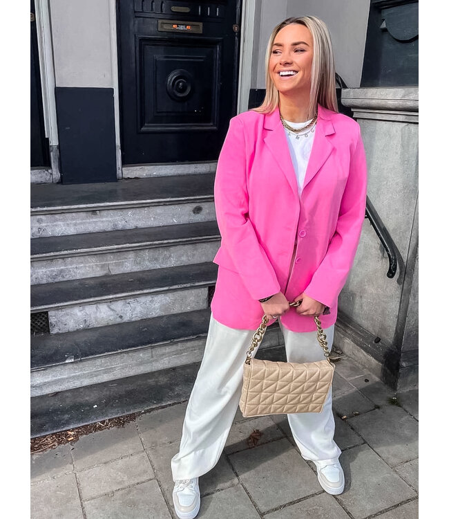 Classy Blazer / Fuchsia