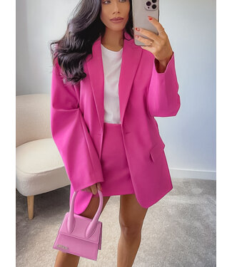 Classy Blazer / Fuchsia