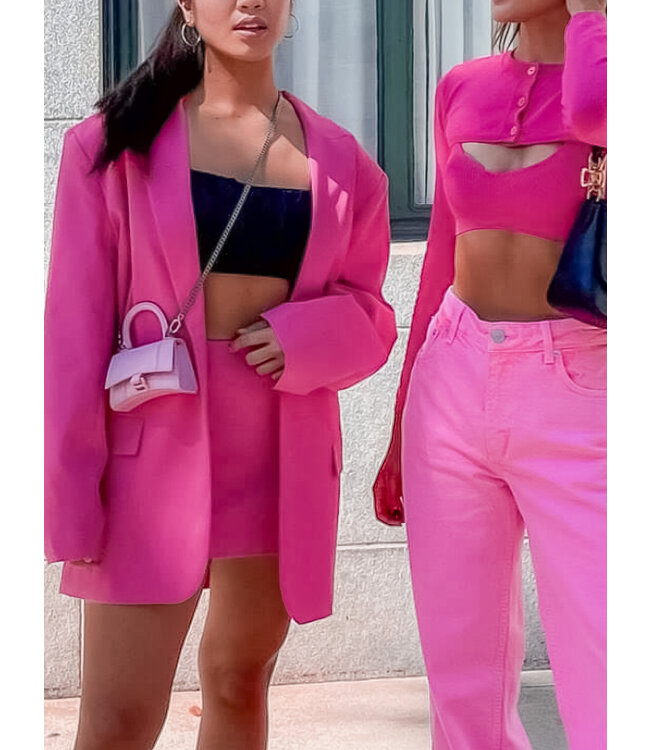 Classy Blazer / Fuchsia