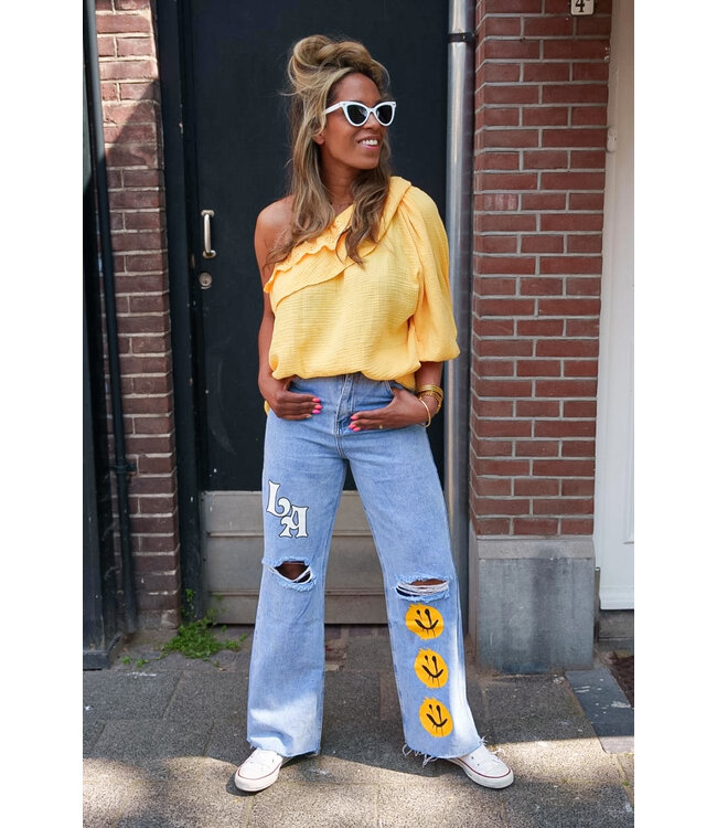 LA Smiley Jeans
