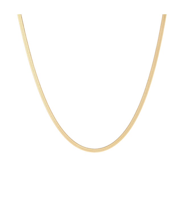 Small Flat Chain Necklace