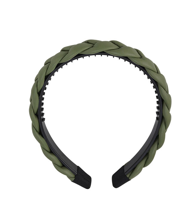 Woven Leather Headband