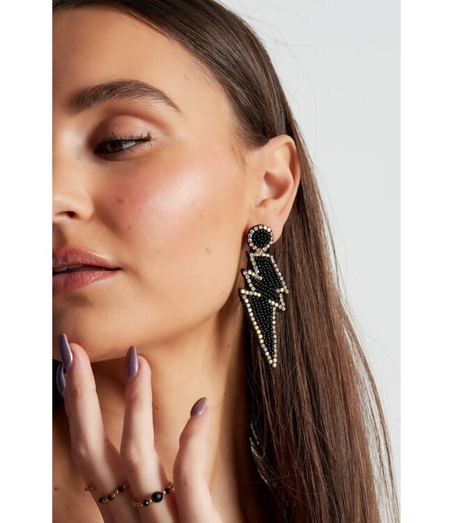 Colorful Thunderbolt Earrings