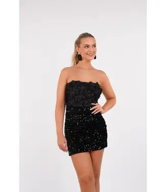 Roses Glitter Dress