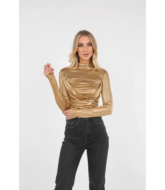 Metallic Top / Gold