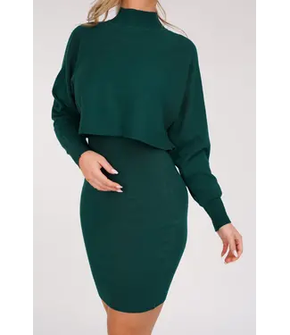 Turtleneck Set / Emerald Green