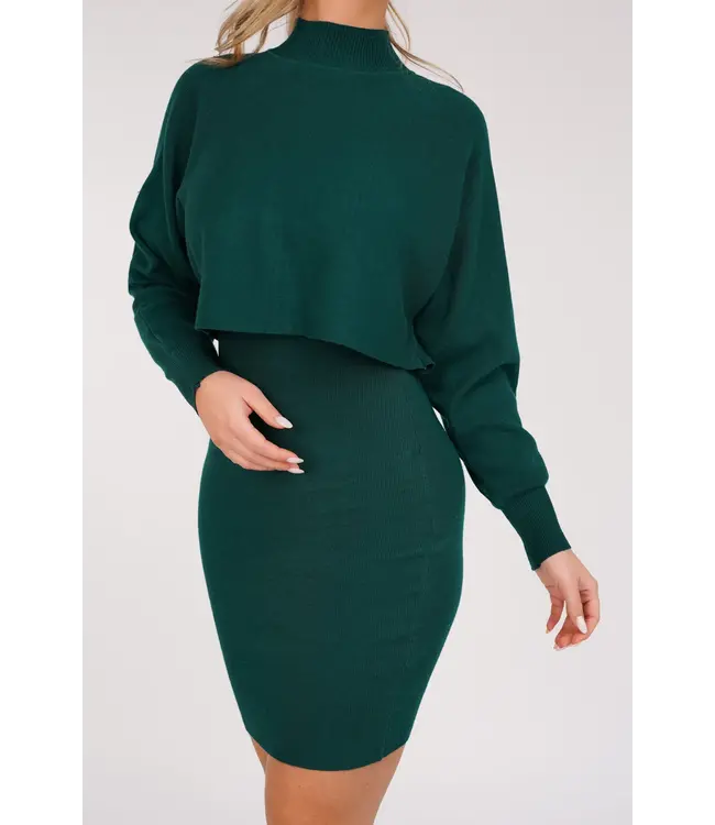 Turtleneck Set / Emerald Green