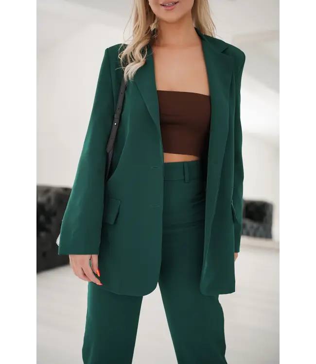 Classy Blazer / Emerald Green