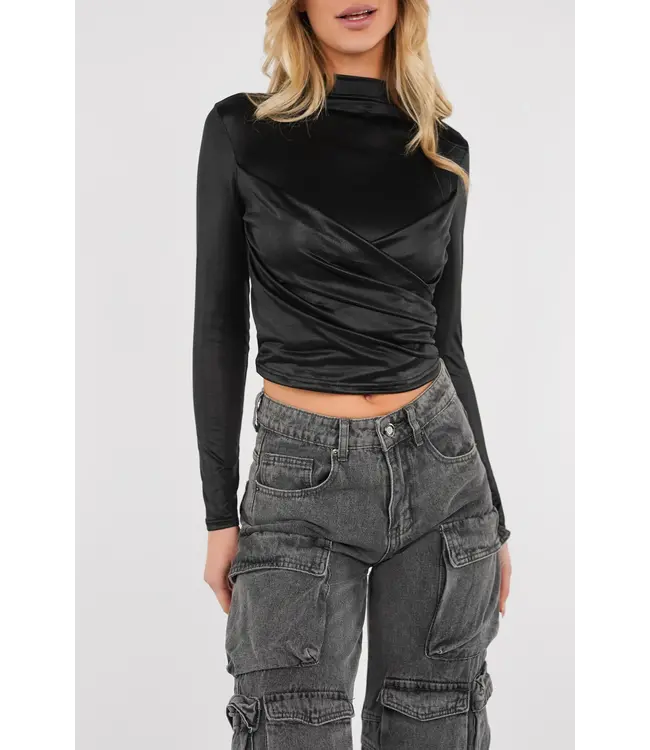 Metallic Top / Black