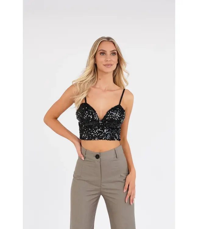 Mila Sequin Top