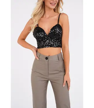 Mila Sequin Top