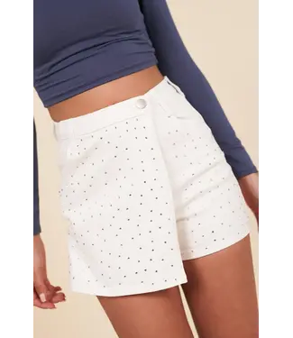 Glitter Wrap Skort