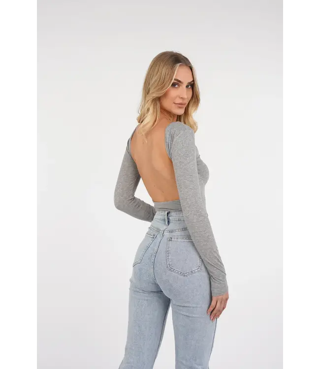Open Back Body / Light Grey