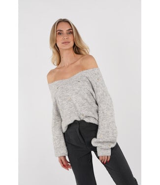 Hearts Knitted Sweater