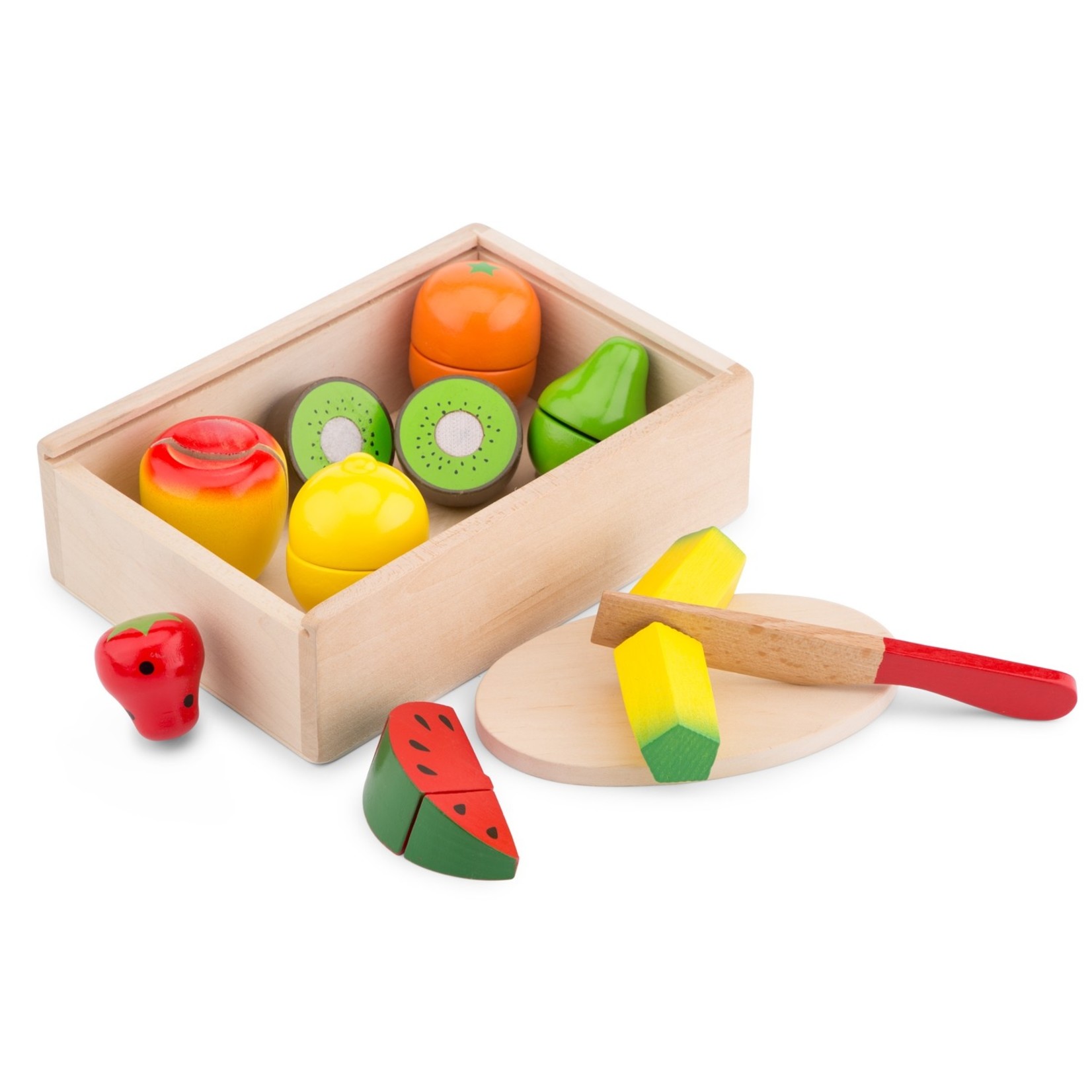 Buitenland klimaat Verwachting New Classic Toys - Houten Snijset | Fruit Box - COCON