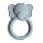 Mushie // Siliconen bijtring elephant - Blue