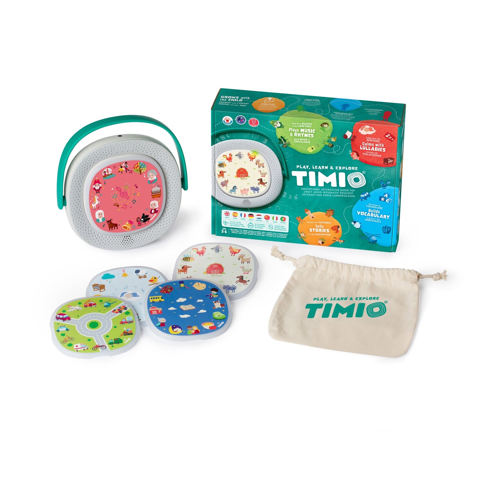 Timio // Audio- en muziekspeler