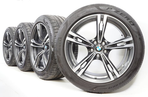 BMW BMW M5 F90 M8 F91 F92 19-Zoll 705 M Felgen + Sommerkompletträder Pirelli 7MM Original BMW BMW M5 F90 M8 F91 F92 19-Zoll 705 M Felgen + Sommerkompletträder Pirelli 7MM Original