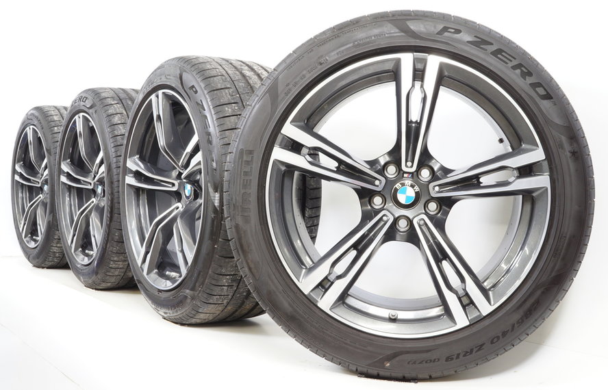 BMW BMW M5 F90 M8 F91 F92 19-Zoll 705 M Felgen + Sommerkompletträder Pirelli 7MM Original