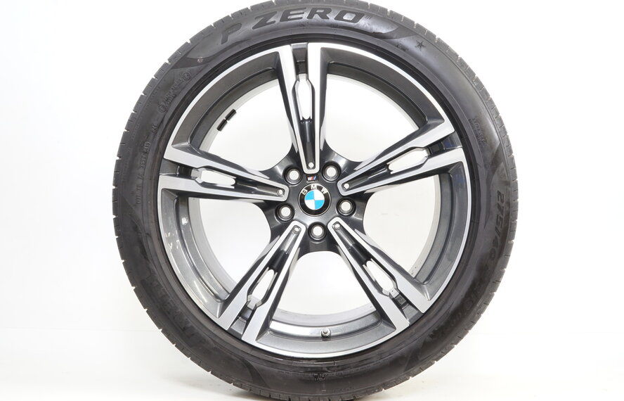 BMW BMW M5 F90 M8 F91 F92 19-Zoll 705 M Felgen + Sommerkompletträder Pirelli 7MM Original