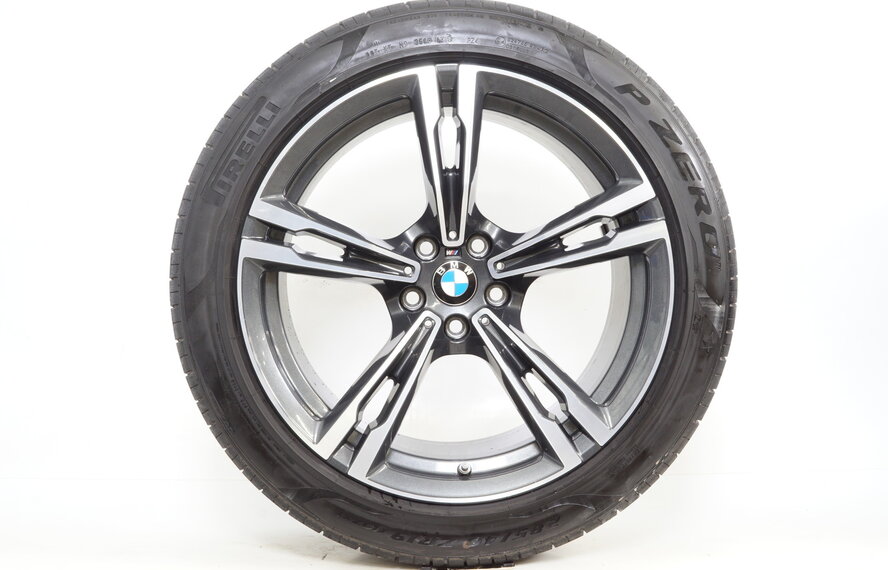 BMW BMW M5 F90 M8 F91 F92 19-Zoll 705 M Felgen + Sommerkompletträder Pirelli 7MM Original