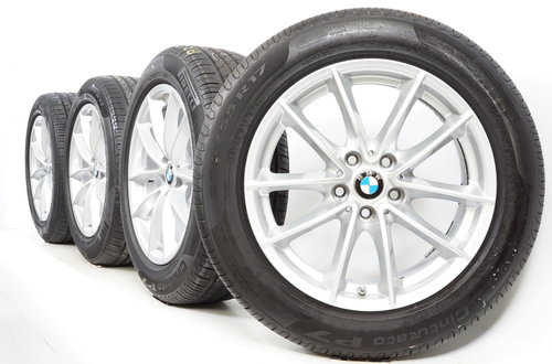 BMW BMW 5er G30 G31 17-Zoll 618 Felgen + Sommerkompletträder Pirelli 7MM Runflat Original BMW BMW 5er G30 G31 17-Zoll 618 Felgen + Sommerkompletträder Pirelli 7MM Runflat Original