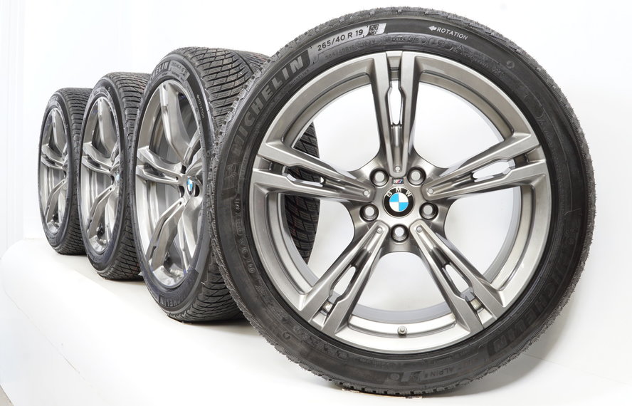 BMW BMW M5 F90 M8 F91 F92 19-Zoll 705 M Felgen + Winterkompletträder Michelin Original