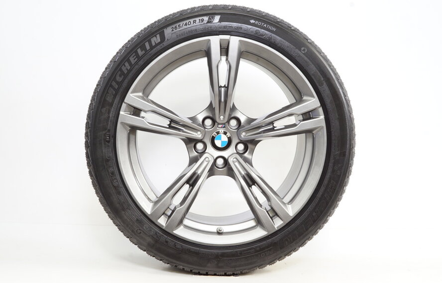BMW BMW M5 F90 M8 F91 F92 19-Zoll 705 M Felgen + Winterkompletträder Michelin Original