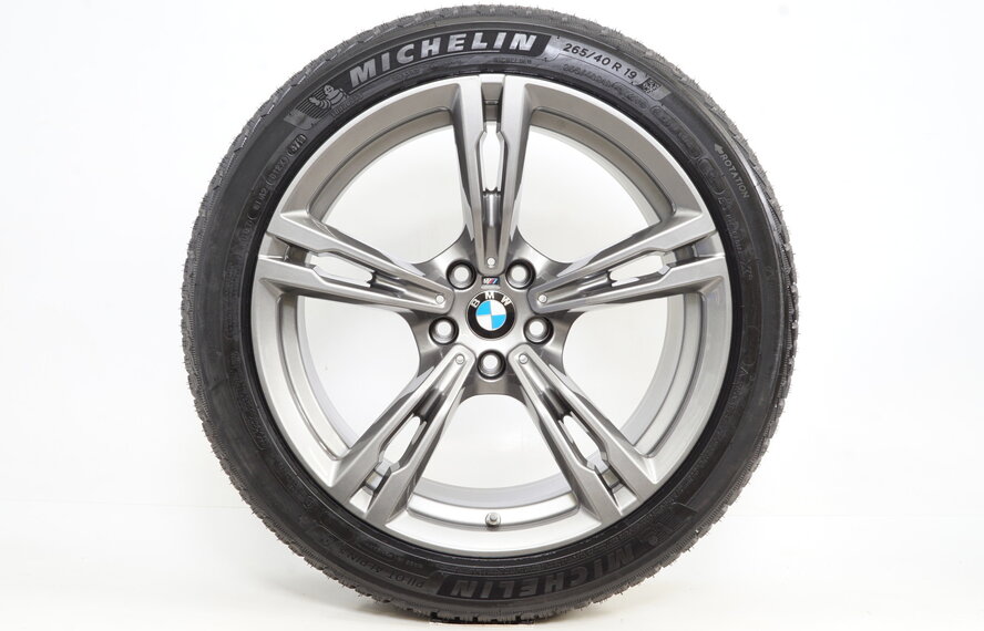 BMW BMW M5 F90 M8 F91 F92 19-Zoll 705 M Felgen + Winterkompletträder Michelin Original