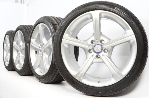 Mercedes Mercedes Klasse CLS W257 19-Zoll-Felgen + Sommerkompletträder Pirelli ZGAN Runflat Original