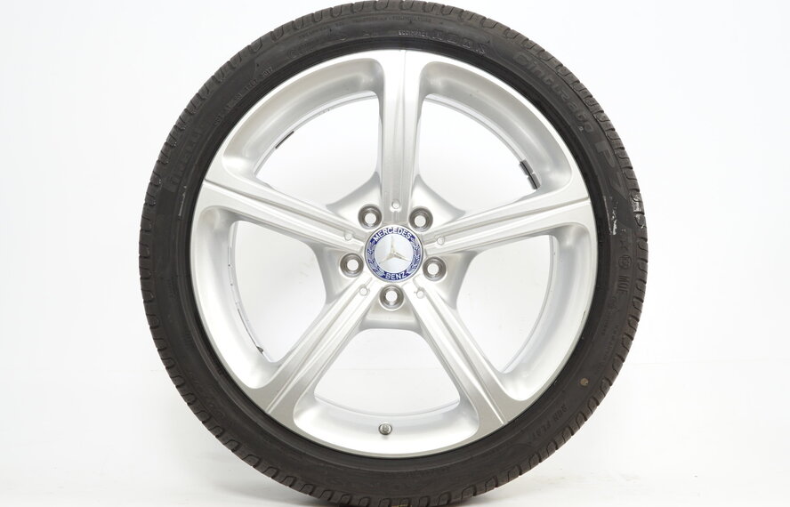 Mercedes Mercedes Klasse CLS W257 19-Zoll-Felgen + Sommerkompletträder Pirelli ZGAN Runflat Original