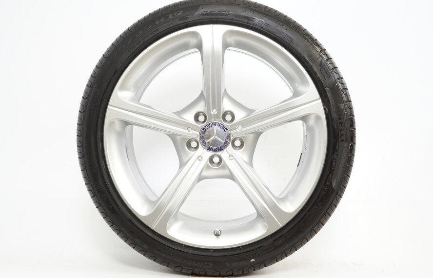 Mercedes Mercedes Klasse CLS W257 19-Zoll-Felgen + Sommerkompletträder Pirelli ZGAN Runflat Original
