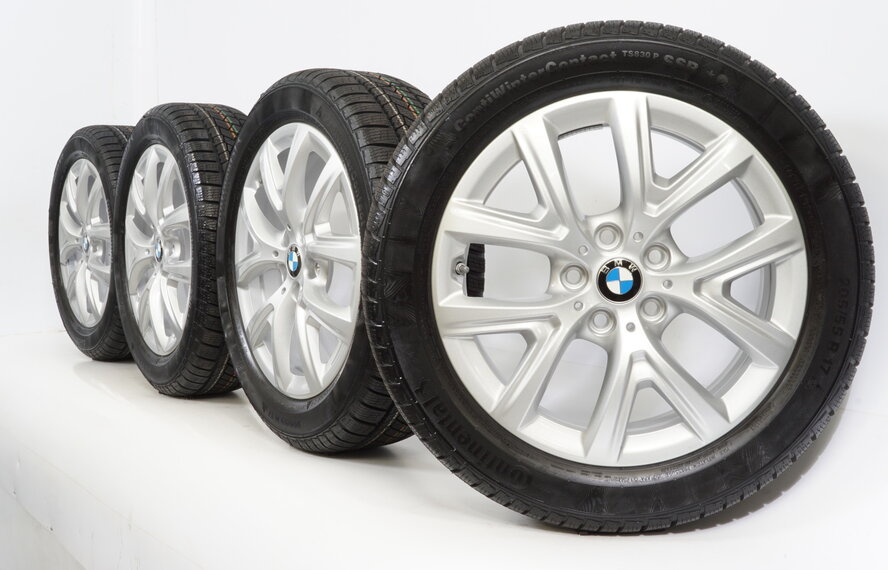 BMW BMW 2er F45 Active Gran Tourer 17-Zoll-Felgen 574 + Winterkompletträder Continental NEU Runflat Original