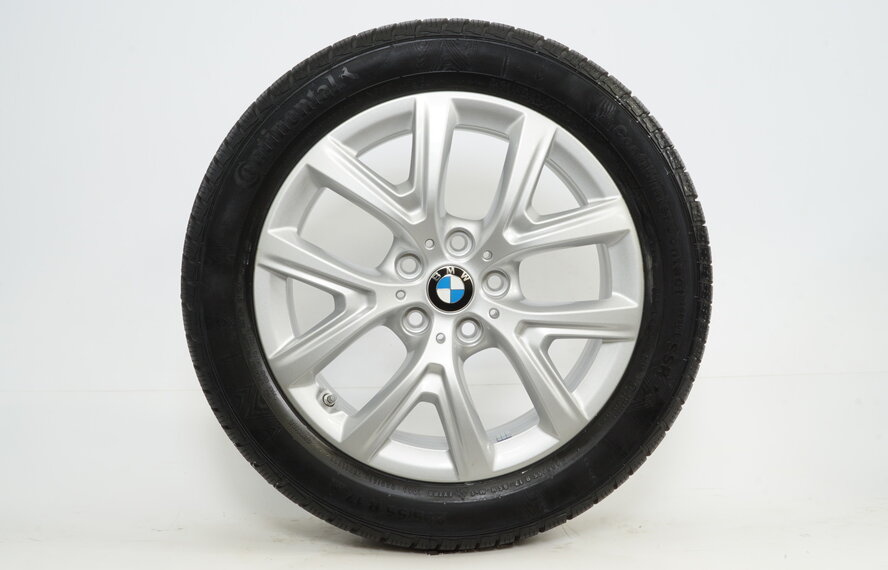 BMW BMW 2er F45 Active Gran Tourer 17-Zoll-Felgen 574 + Winterkompletträder Continental NEU Runflat Original