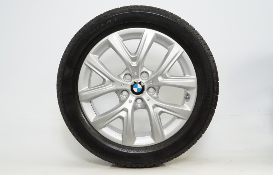 BMW BMW 2er F45 Active Gran Tourer 17-Zoll-Felgen 574 + Winterkompletträder Continental NEU Runflat Original