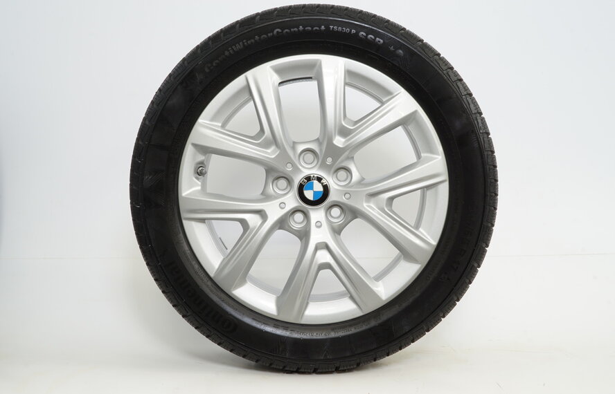 BMW BMW 2er F45 Active Gran Tourer 17-Zoll-Felgen 574 + Winterkompletträder Continental NEU Runflat Original