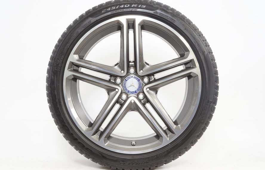 Mercedes Mercedes Klasse CLS W257 19-Zoll-Felgen + Winterkompletträder Pirelli NEW Runflat Original