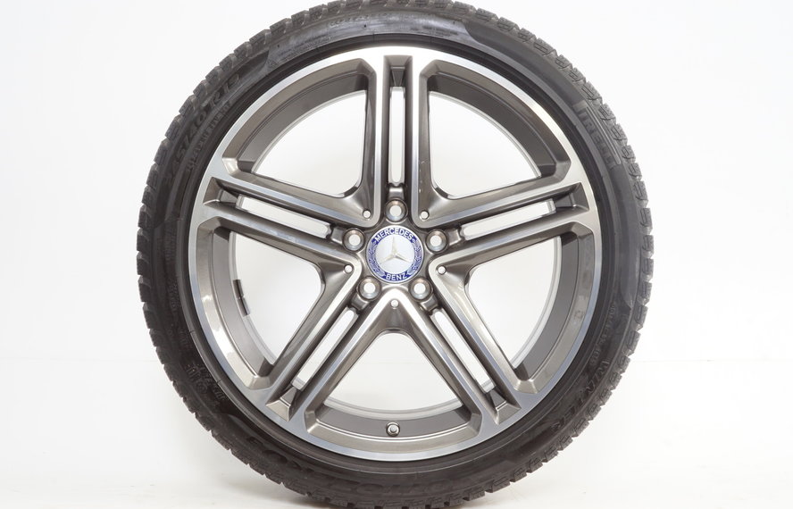 Mercedes Mercedes Klasse CLS W257 19-Zoll-Felgen + Winterkompletträder Pirelli NEW Runflat Original
