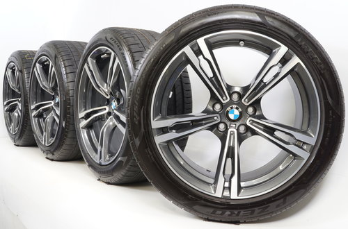 BMW BMW M5 F90 M8 F91 F92 19-Zoll 705 M Felgen + Sommerkompletträder Pirelli Original