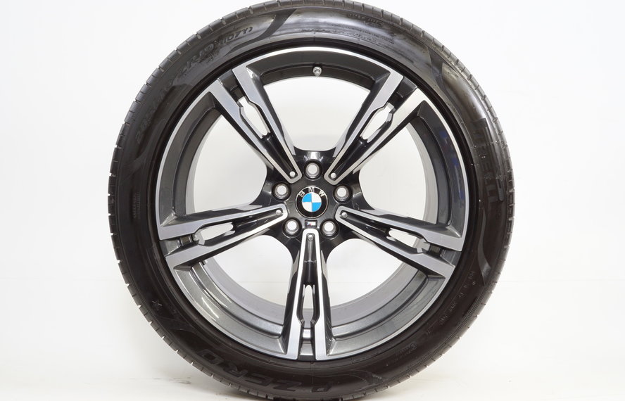 BMW BMW M5 F90 M8 F91 F92 19-Zoll 705 M Felgen + Sommerkompletträder Pirelli Original