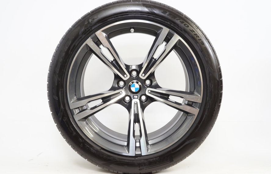 BMW BMW M5 F90 M8 F91 F92 19-Zoll 705 M Felgen + Sommerkompletträder Pirelli Original