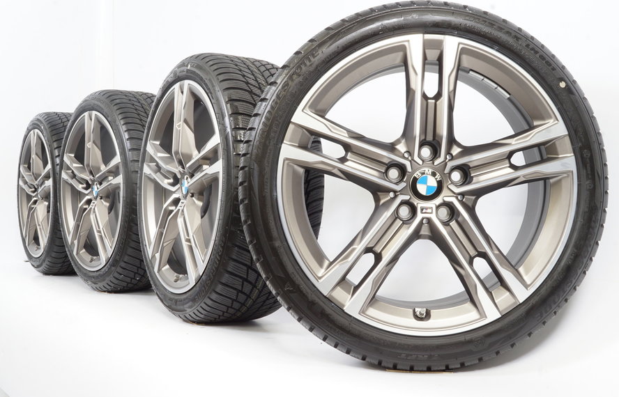 BMW BMW 1er F40 F41 2er Gran Coupe 18 Zoll 556M Felgen + Winterkompletträder Bridgestone NEU Runflat Original